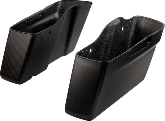 SLYFOX Carbon Matte Saddlebag Bottoms for FL '14-'23 – Part 1020-SBTC-M