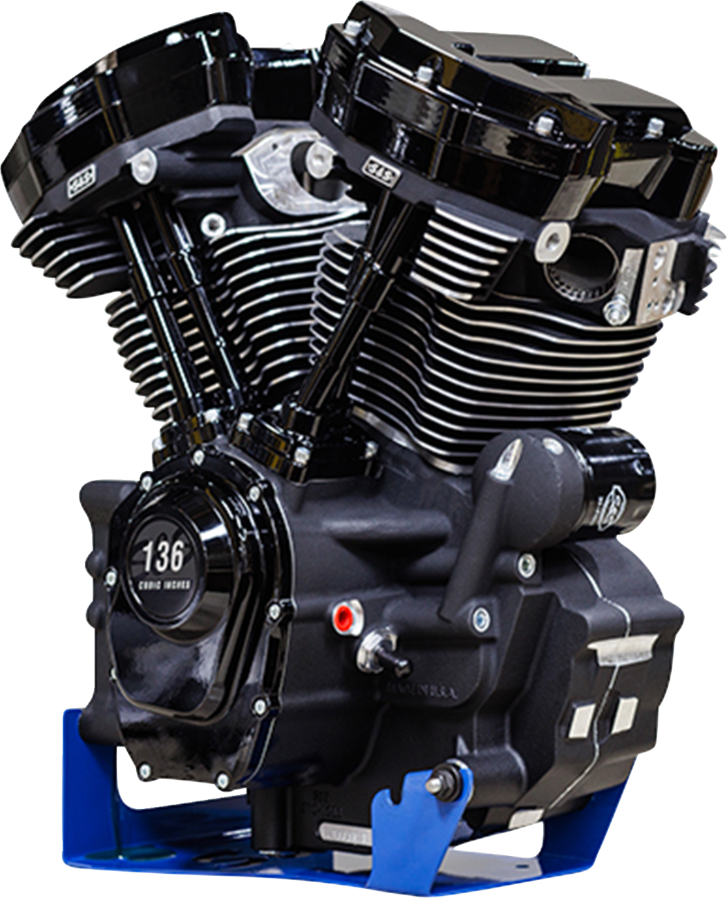 S&S CYCLE MK136 Engine - 550G Camshaft - Oil Cooled - M8 Softail 310-1295