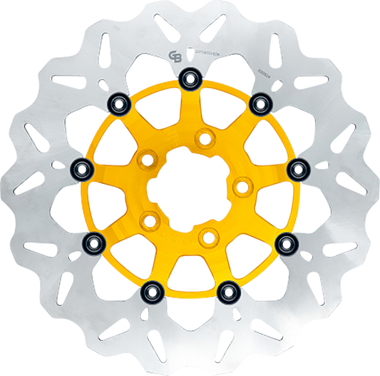 GBRAKES Brake Rotor - Front - Gold GBDU005
