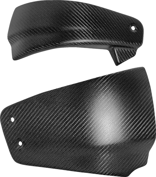 SADDLEMEN Carbon Fiber Side Cover – Matte Finish for Superior Strength CF-818-001M