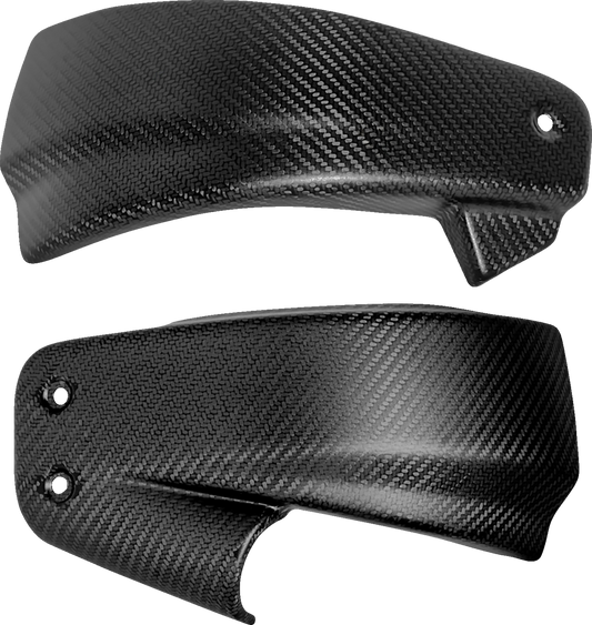 SADDLEMEN Carbon Fiber Side Cover CF-818-002M - Matte Finish for Enhanced Durability and Style