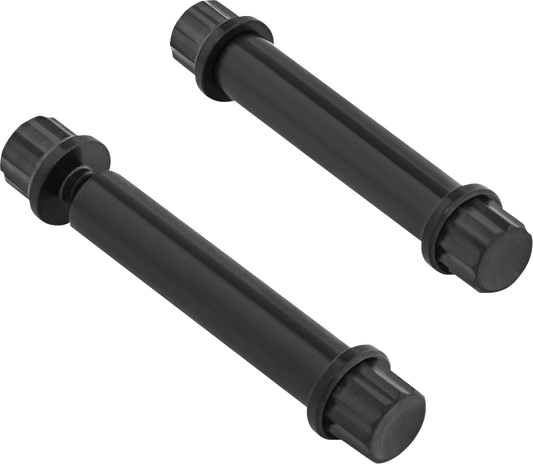 ARLEN NESS Bolt Kit - Footpeg - 12-Point - Titanium - Black 300-804