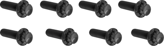 ARLEN NESS Bolt Kit - Lifter Block - 12-Point - Titanium - Black 300-936