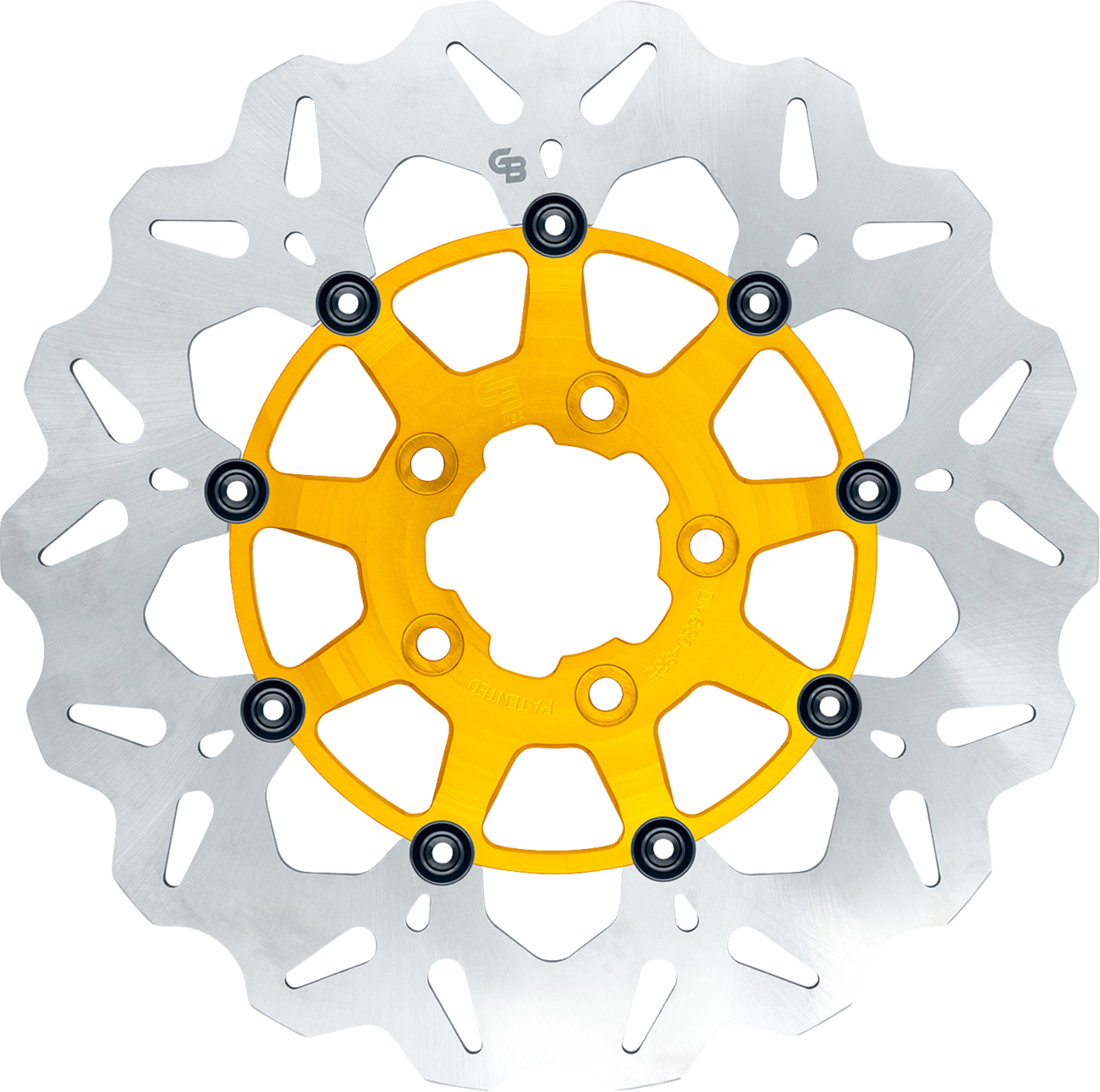 GBRAKES Brake Rotor - Rear - Gold GBDU016