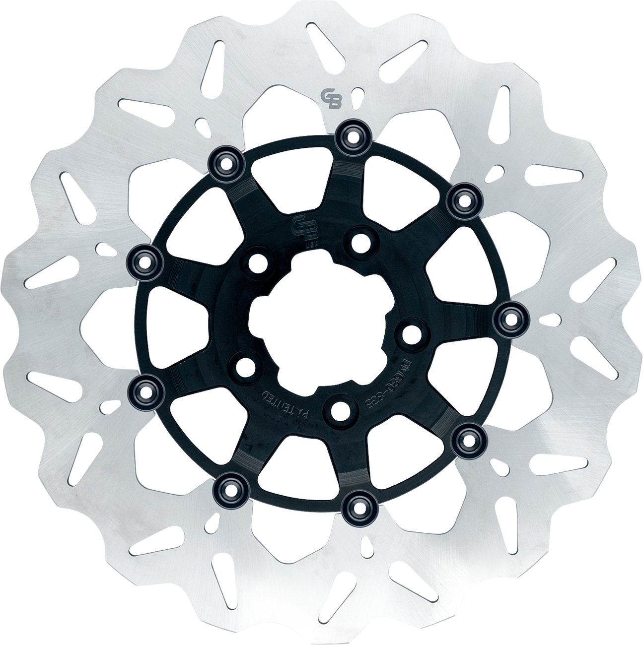 GBRAKES Brake Rotor - Rear - Black GBDU004