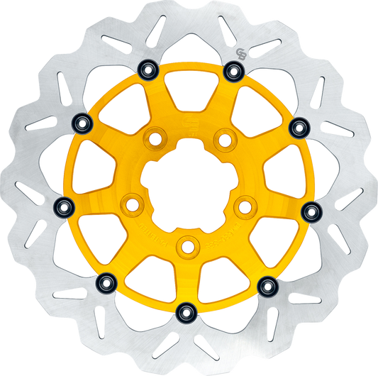 GBRAKES Wave® Brake Rotor - Front - 13" - Gold GBDU031