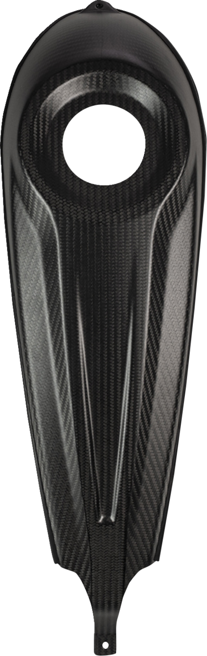 SADDLEMEN CF-808-07-001M Carbon Fiber Dash Panel - Center Fill with Matte Finish