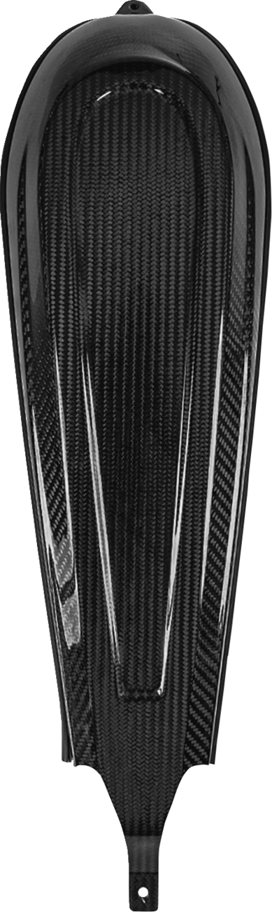 SADDLEMEN Carbon Fiber Dash Panel - Side Fill, Gloss Finish, Part CF-821-07-001