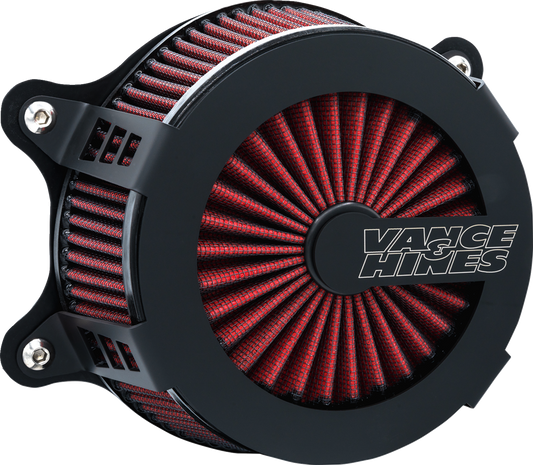 Vance & Hines VO2 Cage Fighter Air Intake Kit - Black (Part #41128)