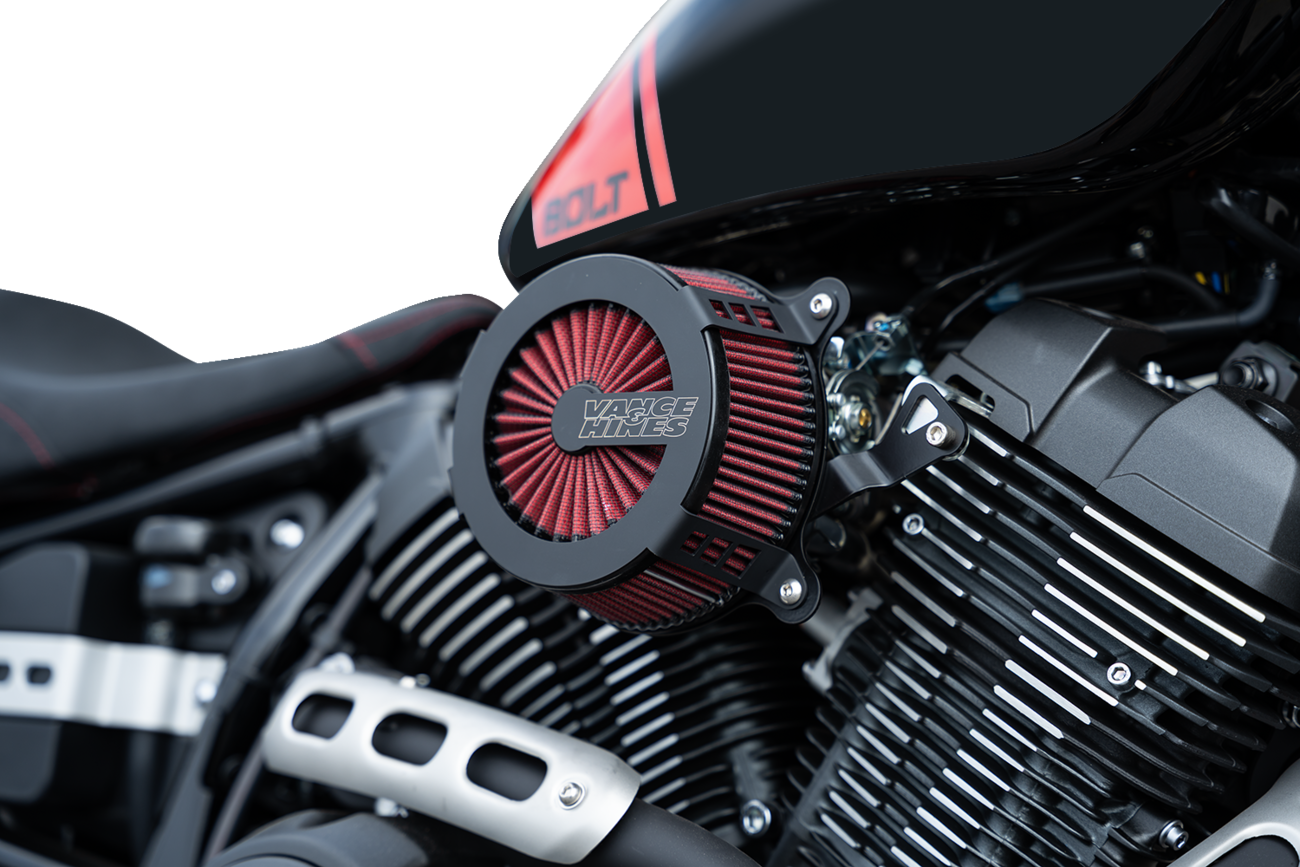 Vance & Hines VO2 Cage Fighter Air Intake Kit - Black (Part #41128)