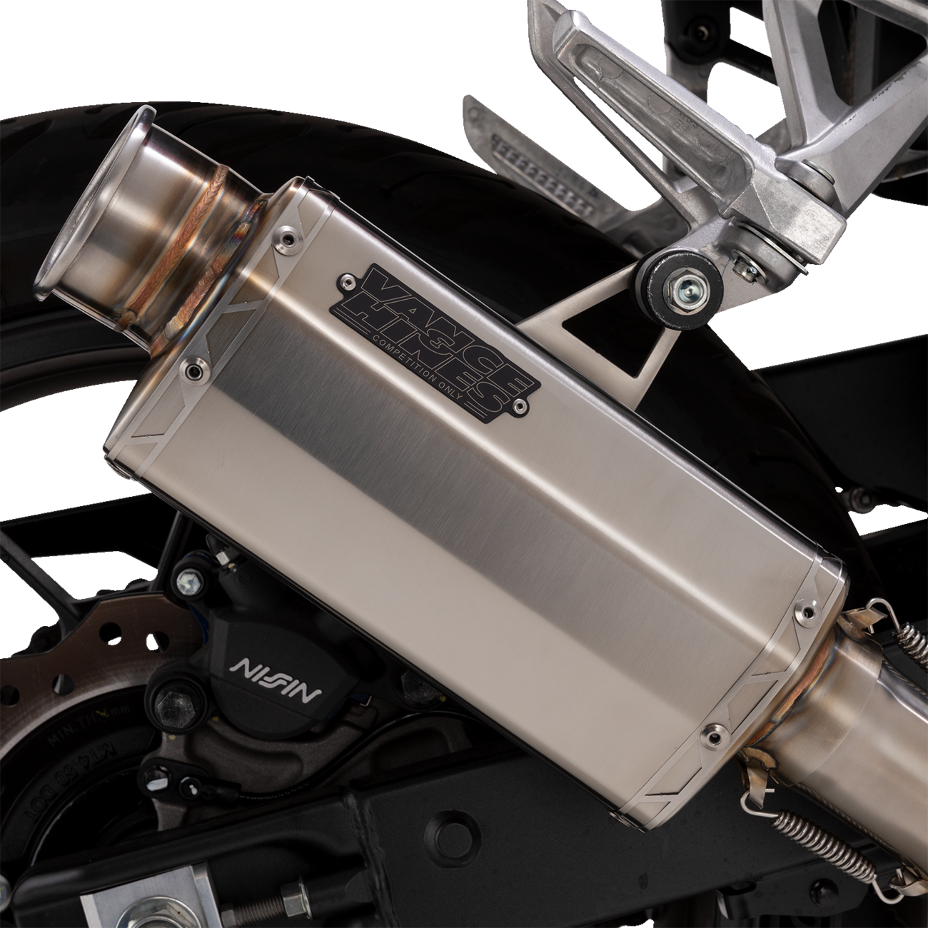 Vance & Hines VS-6 Slip-On Muffler for Honda CB/CBR 500 – Stainless Steel, Part 34601