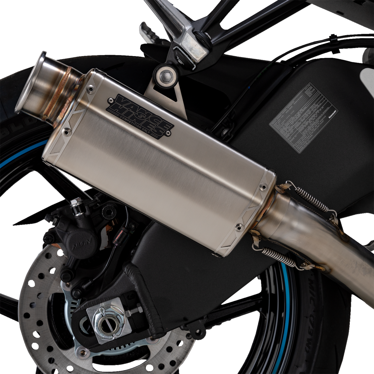 Vance & Hines VS-6 Slip-On Muffler for Kawasaki Ninja ZX-6R (Part Number 33603)