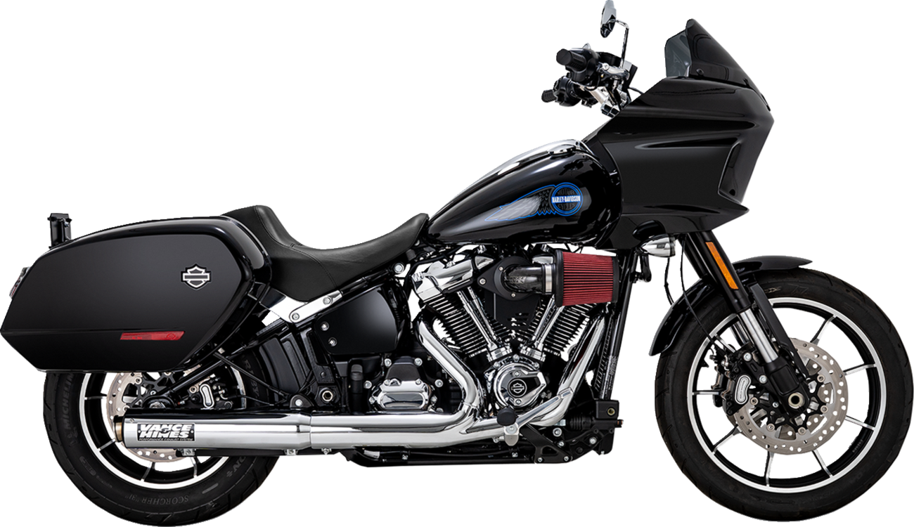 Vance & Hines Supersport Slip-On Muffler for Harley-Davidson M-Eight Softail – Chrome 16746