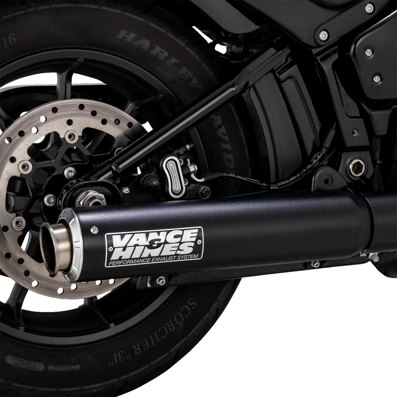 Vance & Hines Supersport Slip-On Muffler for Harley M-Eight Softail – Part 46746