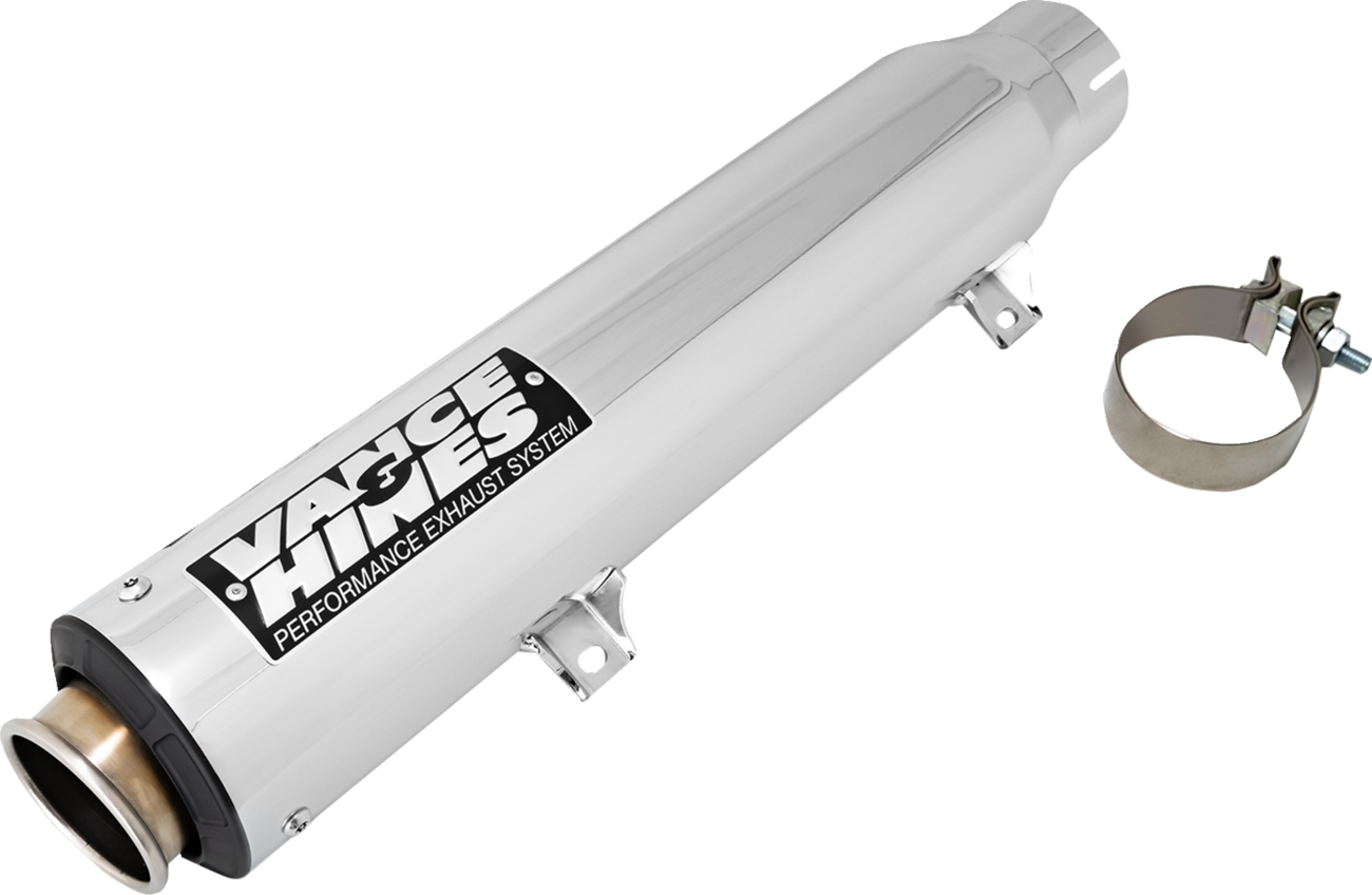 Vance & Hines Supersport Slip-On Muffler for Harley-Davidson M-Eight Softail – Chrome 16746