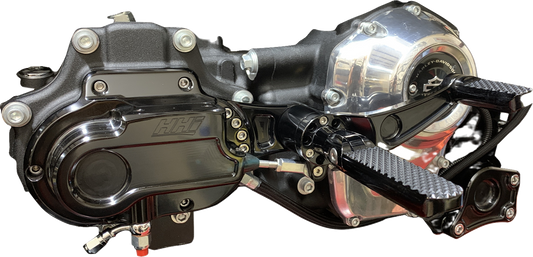 HAWG HALTERS Dominator Mid Controls - with Pegs - Black MCK-FC24AS-FK