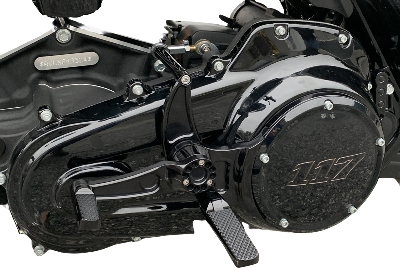 HAWG HALTERS Dominator Mid Controls - with Pegs - Black MCK-FC24AS-FK