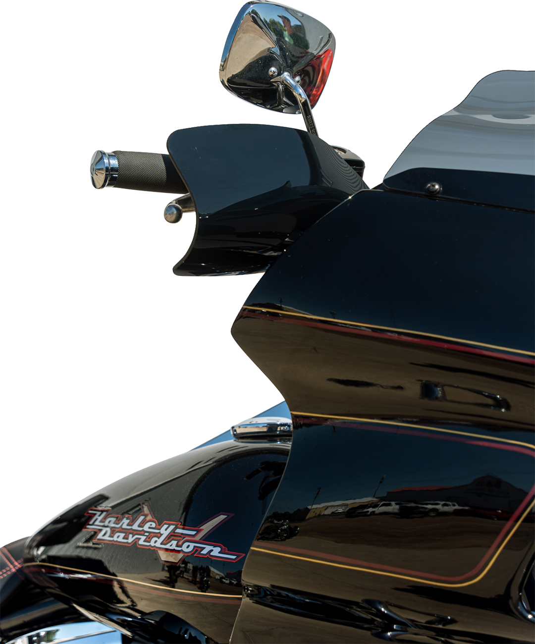 KLOCK WERKS Flare® Handguards - '23-'25 Harley-Davidson - Black KWS-01-0120-23