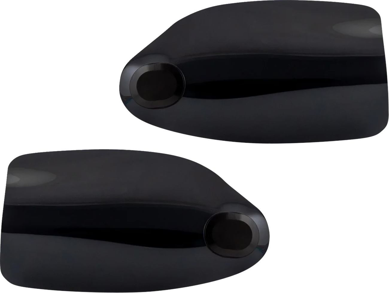 KLOCK WERKS Flare® Handguards - Harley-Davidson Hydraulic Clutch - Black KWS-01-0120-HC