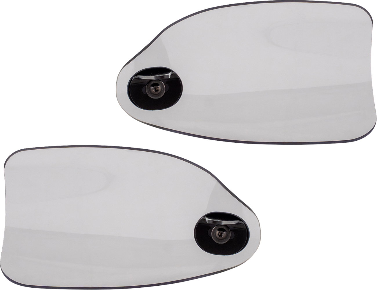 KLOCK WERKS Flare® Handguards - Harley-Davidson Cable Clutch - Clear KWS-01-0121-CC