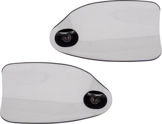 KLOCK WERKS Flare® Handguards - Harley-Davidson Hydraulic Clutch - Clear KWS-01-0121-HC