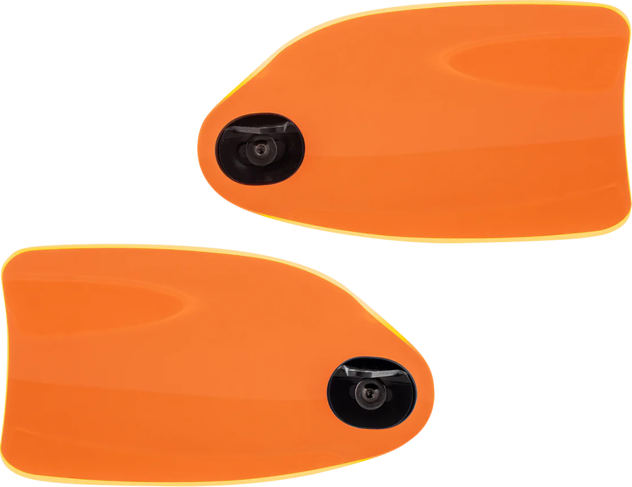 KLOCK WERKS Flare® Handguards - Harley-Davidson Cable Clutch - Orange Ice KWS-01-0125-CC