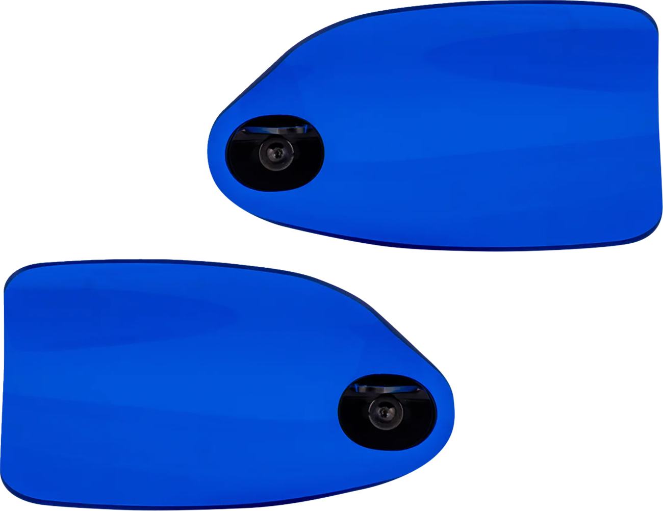 KLOCK WERKS Flare® Handguards - Harley-Davidson Cable Clutch - Blue KWS-01-0133-CC