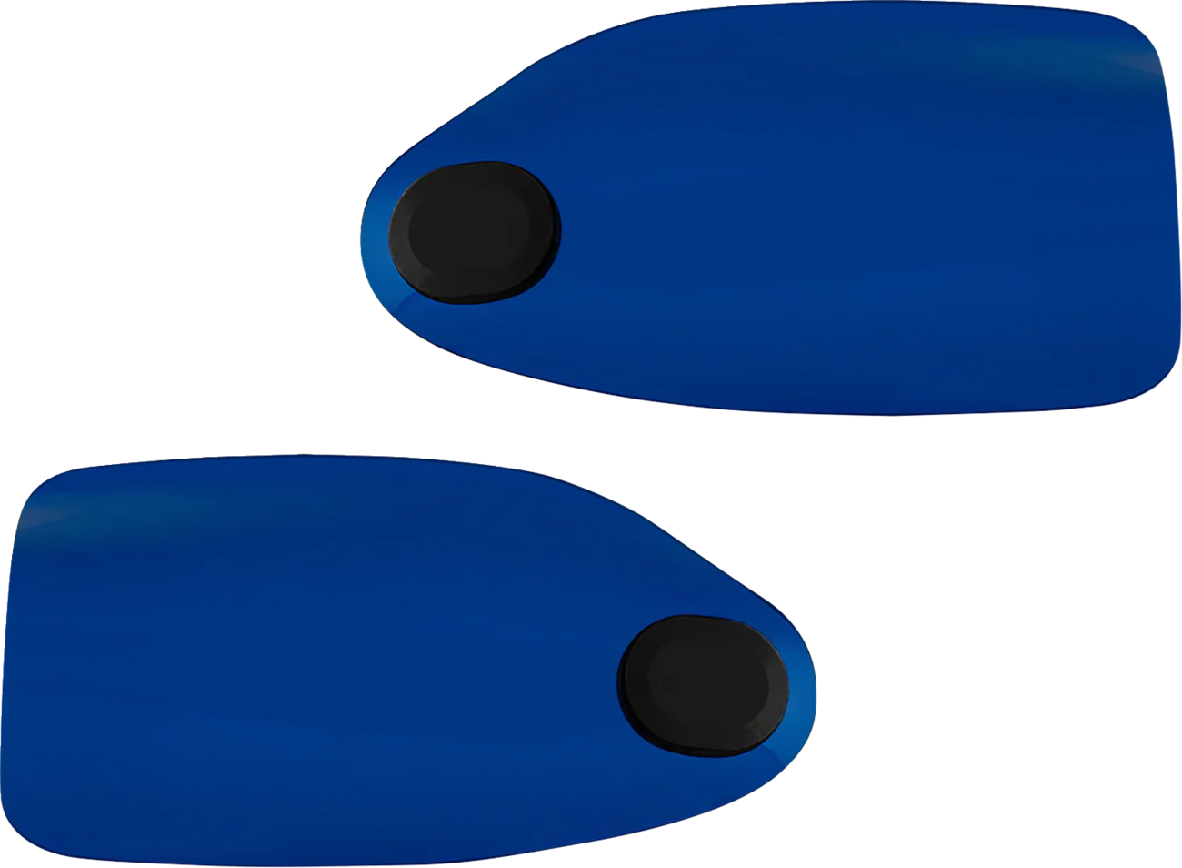 KLOCK WERKS Flare® Handguards - Harley-Davidson Hydraulic Clutch - Blue KWS-01-0133-HC