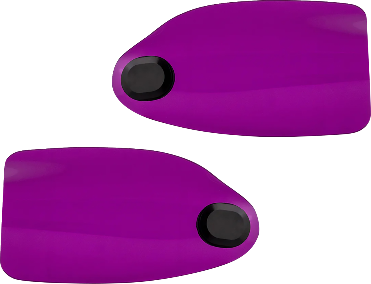 KLOCK WERKS Flare® Handguards - Harley-Davidson Hydraulic Clutch - Purple KWS-01-0134-HC