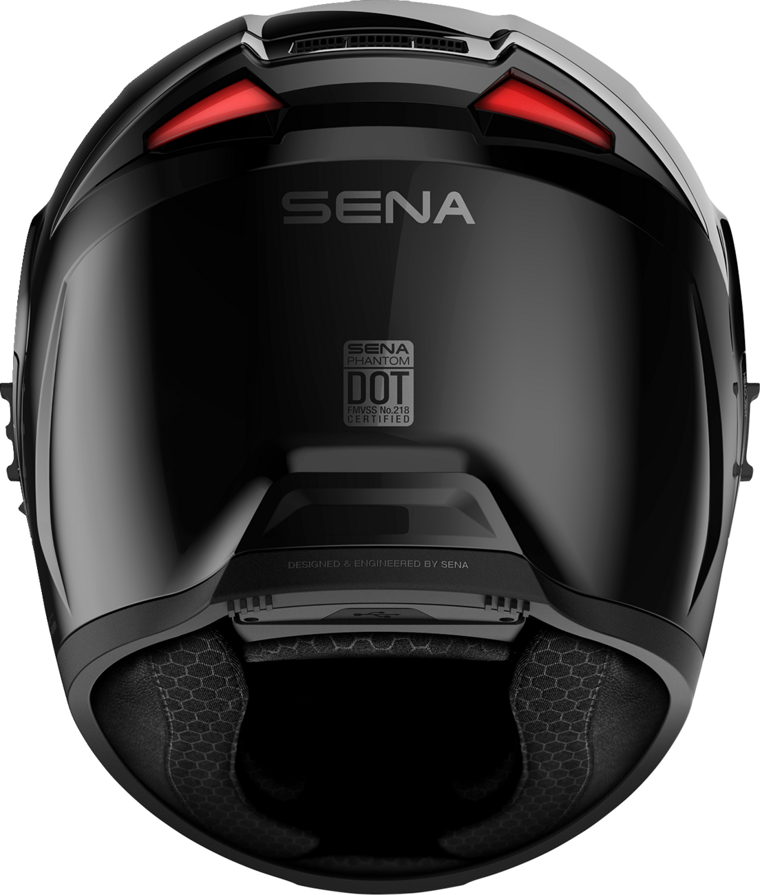 SENA Phantom ANC Helmet - Gloss Black - XL (Part Number: PHANTOMANC-GB0XL3)