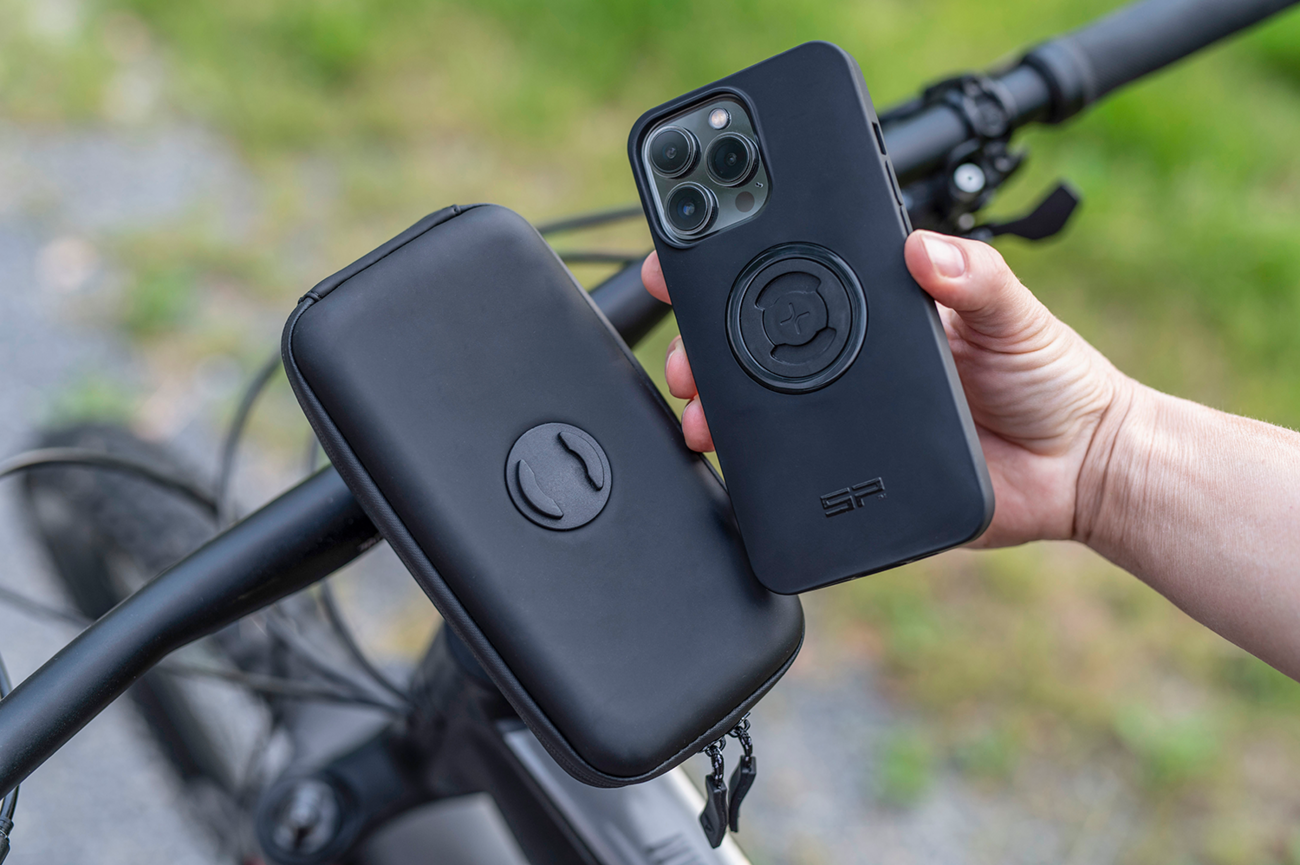 SP CONNECT Wedge Case Set 52890 – Weather-Resistant Bike Phone & Light Mounting Solution