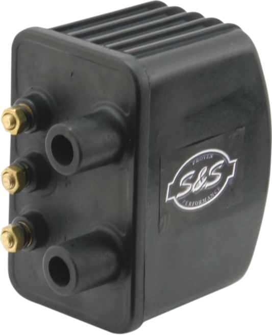 S&S CYCLE Single-Fire Ignition Coil - Black for Harley Davidson 55-1571