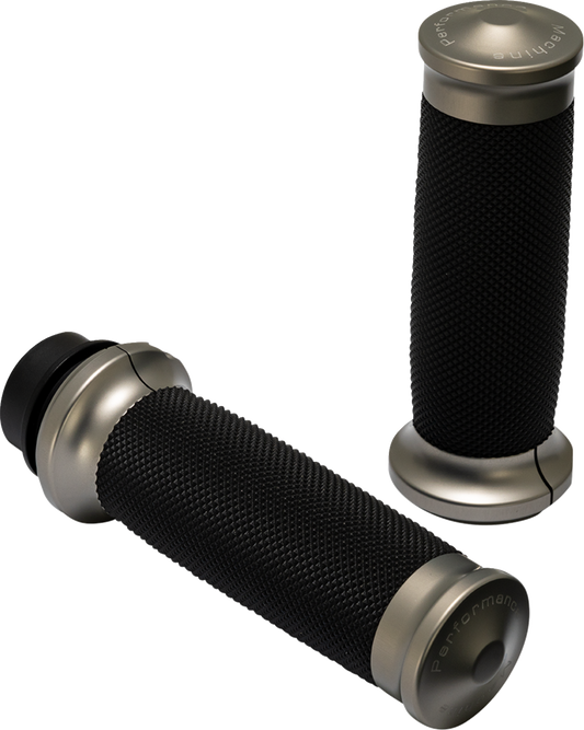 PERFORMANCE MACHINE (PM) Contour Color Grips - TBW - Gunmetal Gray 0063-2104M-GU