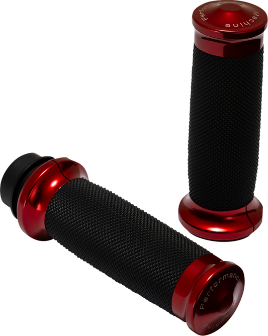 PERFORMANCE MACHINE (PM) Contour Color Grips - TBW - Red 0063-2104M-R