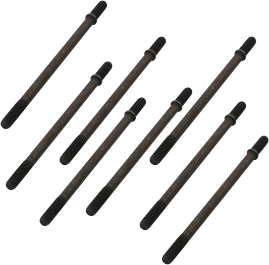 S&S CYCLE Cylinder Studs - 3/8-16 x 6.680 inch - Evolution Big Twin Part 31-2321, 8 Pack
