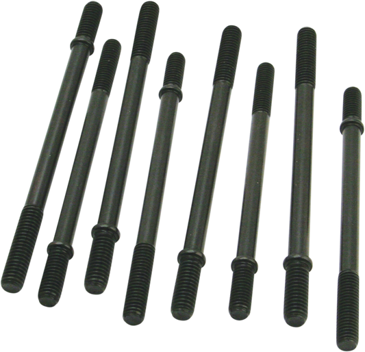 S&S CYCLE Twin Cam Cylinder Studs - 3/8-16 x 6.070 inches - 8-Pack, Part 31-2340