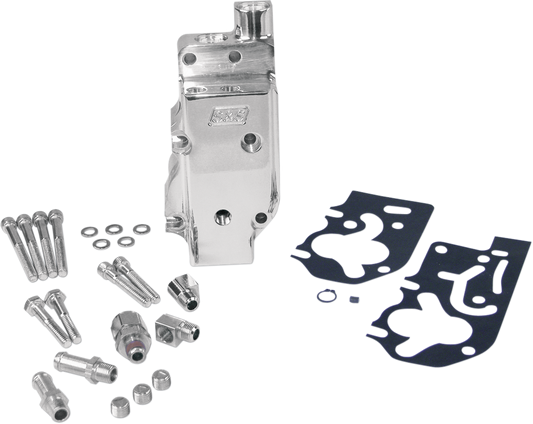 S&S Cycle HVHP Oil Pump Cover - Universal 31-6208 for Enhanced Oil Flow and Custom Installation