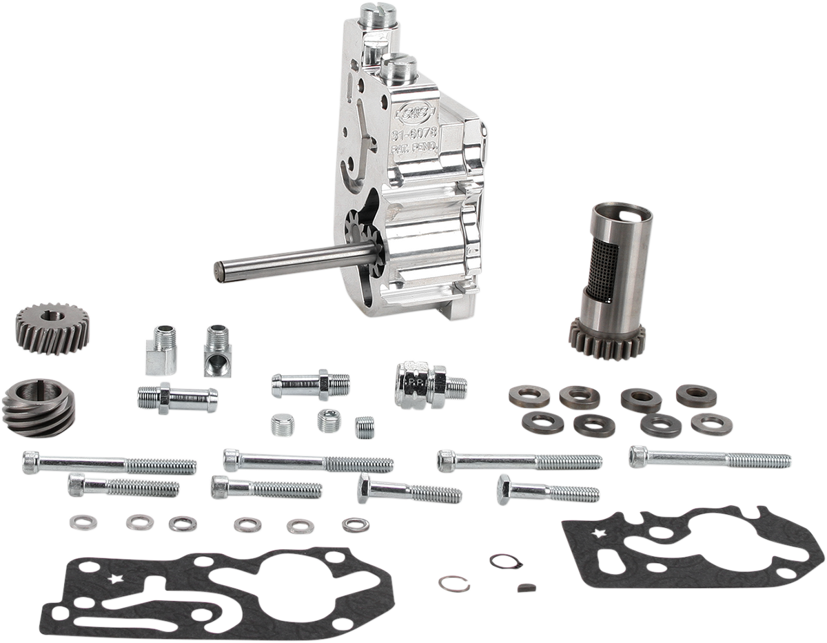 S&S Cycle HVHP Oil Pump Cover Kit - Standard Part 31-6298