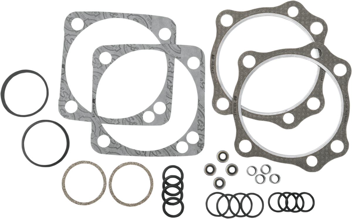 S&S CYCLE Top End Gasket Kit for 4-1/8" EVO Big Twin - Part No. 90-9506