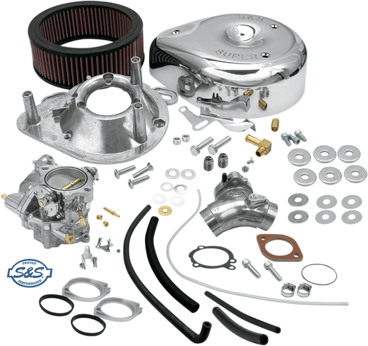 S&S Cycle Super G Carburetor Kit for Evolution Big Twin 11-0427