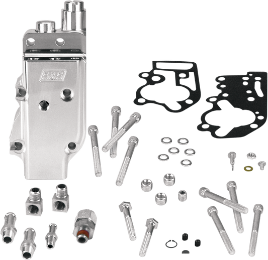 S&S CYCLE Billet Oil Pump with Standard Cover for '36-'69 Big Twin - Part # 31-6200