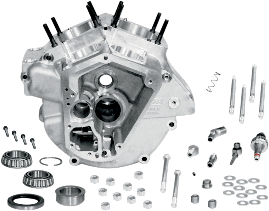 S&S CYCLE Super Stock® 3.500" Engine Case for Big Twin - Part 31-0003