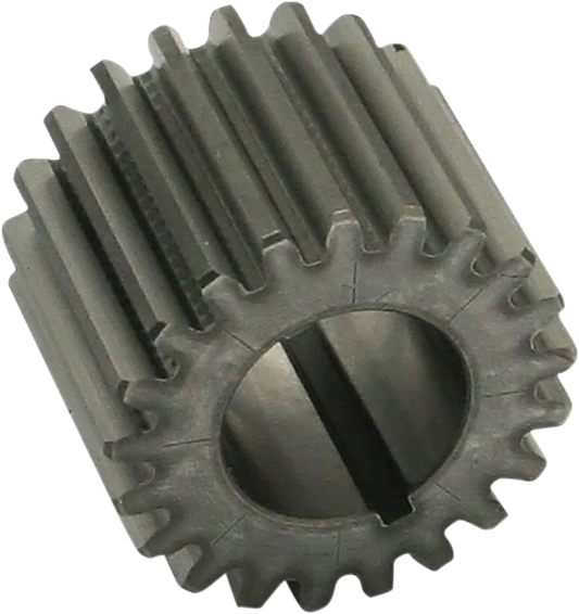 S&S CYCLE Pinion Gear 33-4126 for Big Twin '54-'77 - 1.4460" to 1.4465" White Finish