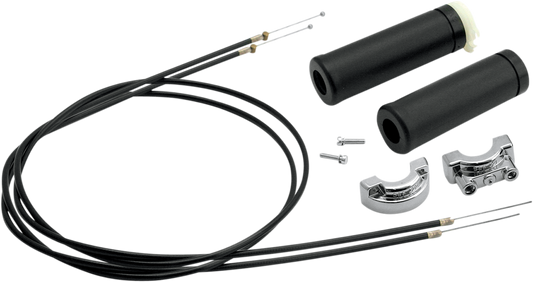 S&S Cycle Universal Throttle Assembly Kit - 48 Inch Part 19-0229