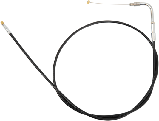S&S CYCLE Black Vinyl Throttle Cable 48" Part 19-0464 for Early-Style S&S Carburetors