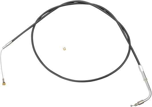 S&S CYCLE Black Vinyl Idle Cable - 48 inches, Part 19-0465