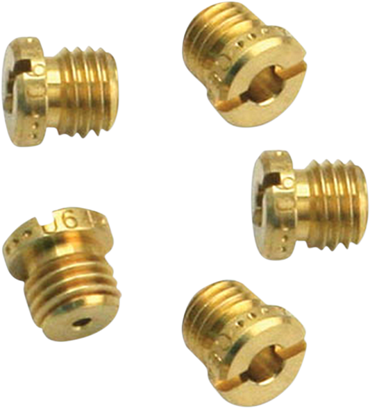 S&S CYCLE Main Jets - .062 inch (5-Pack) for Stock and Performance Engines - Part #11-7231