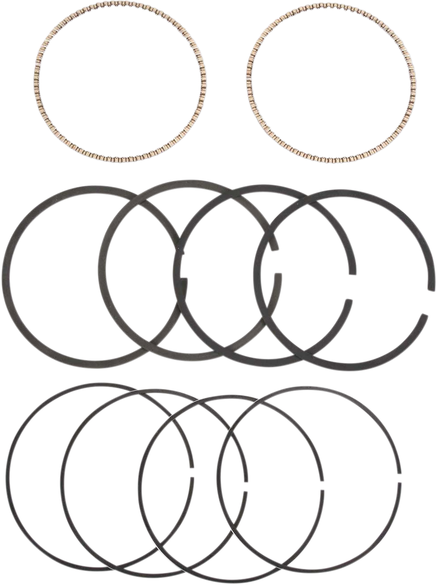 S&S CYCLE Replacement Piston Rings for 3.875-Inch Pistons (Part 94-1290X)