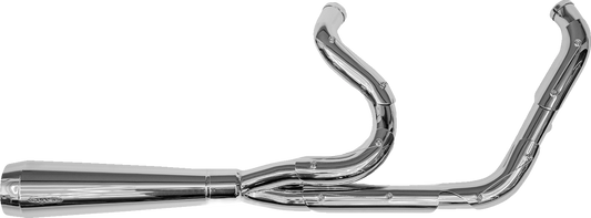 TRASK TM-5052PO 2-into-1 Assault Exhaust System, Full Polished
