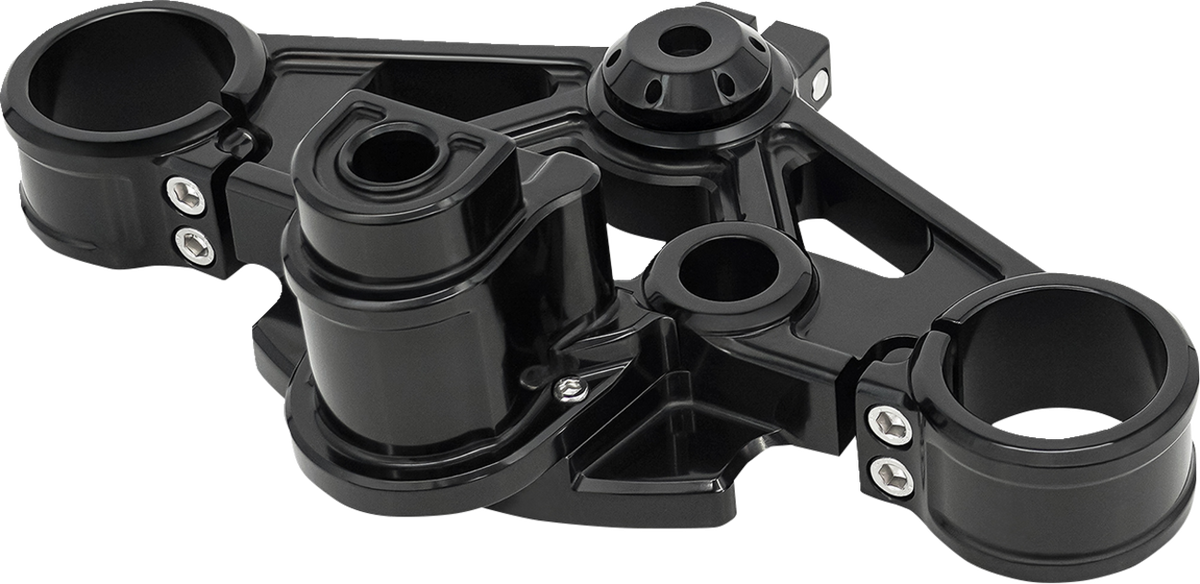 Arlen Ness 130-014 Black Billet Top Triple Tree